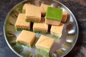 https://myindianrecipe.com/recipe/instant-fireless-sweet-melt-in-mouth-5-minute-sweet-without-ghee-oil-or-gas/